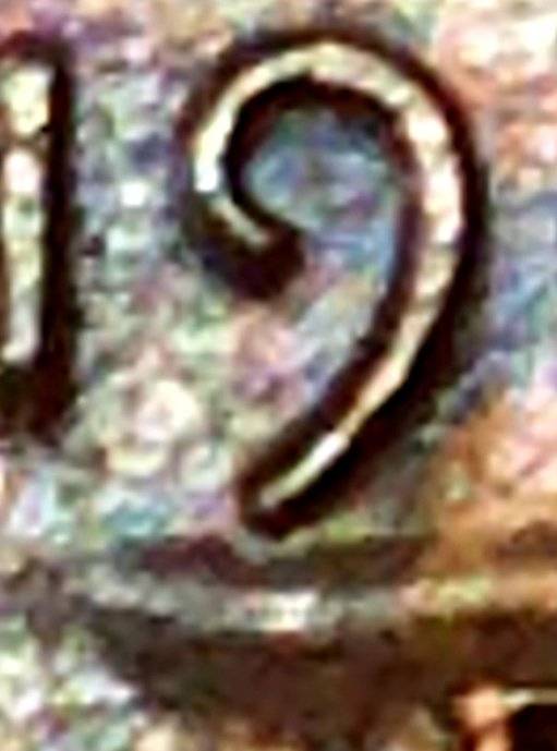 1986-D-Lincoln-Cent-Large-Raised-Bent-Crease-Under-Date?